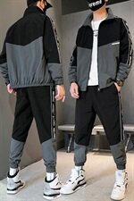 夹克外套男士韩版潮流春秋男装搭配一套帅气休闲套装DS869T，男装夹克，电商A102