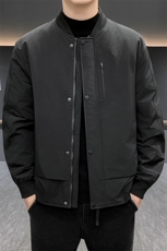 新款秋冬款男士85绒子白鸭绒轻薄羽绒服夹克棒球领羽绒服外套，男装夹克，钱塘723