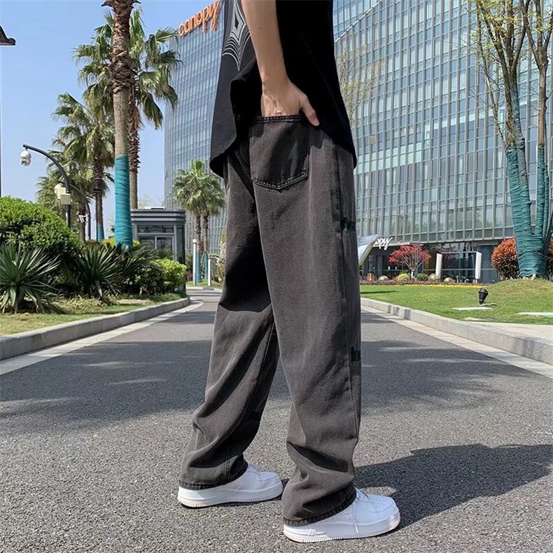 潮流春季牛仔裤男牛仔长裤刺绣牛仔裤C855P45,男装牛仔裤,星座1116-2