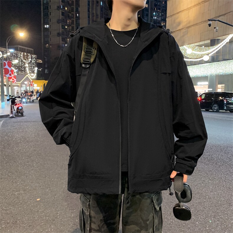 春款现货冲锋夹克外套男款上衣运动夹克JK02655-P75,男装夹克,星座308B-2