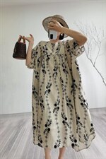 2022连衣裙，女装连衣裙，仓沐麻衣