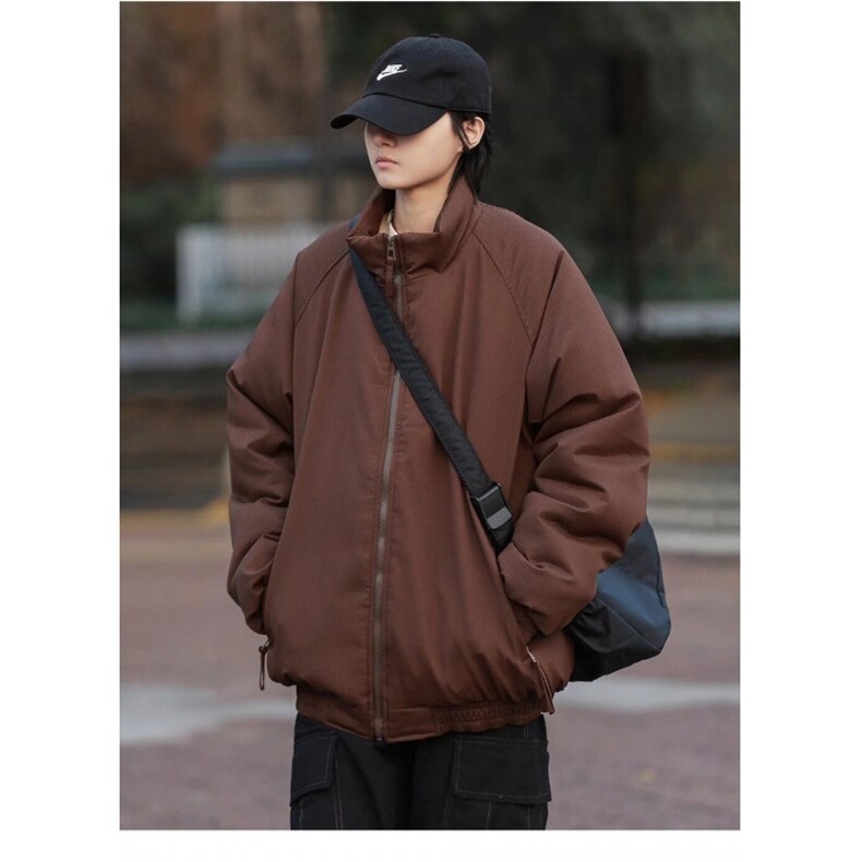 加绒加厚冬男立领棉衣灯芯绒保暖棉袄面包服外套MY9050P75,男装棉衣,星座1013-1