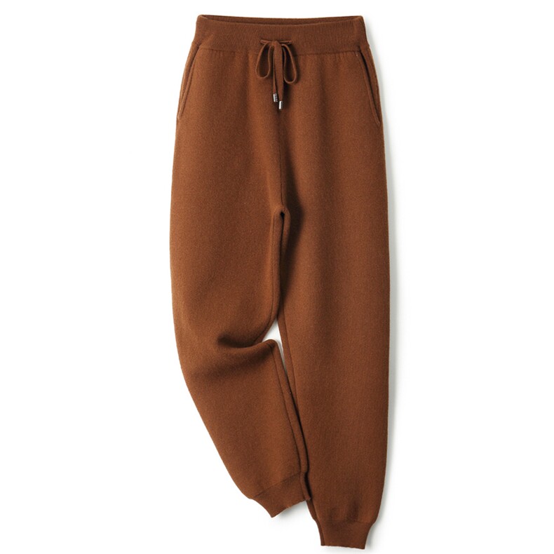 2025秋冬百搭时尚加厚空气层收口裤子，男装休闲裤，盛欣羊绒