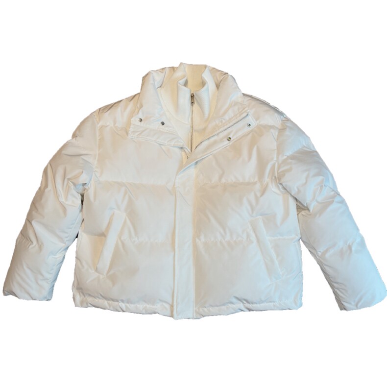 冬季新款立领假两件棉服男加厚保暖潮流棉衣痞帅M117-P160控190,男装棉衣,电商B267