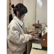 706-1-MY8025-P108特P现货冬季男士复古毛呢飞行棉服加厚外套，男装棉衣，星座706-1