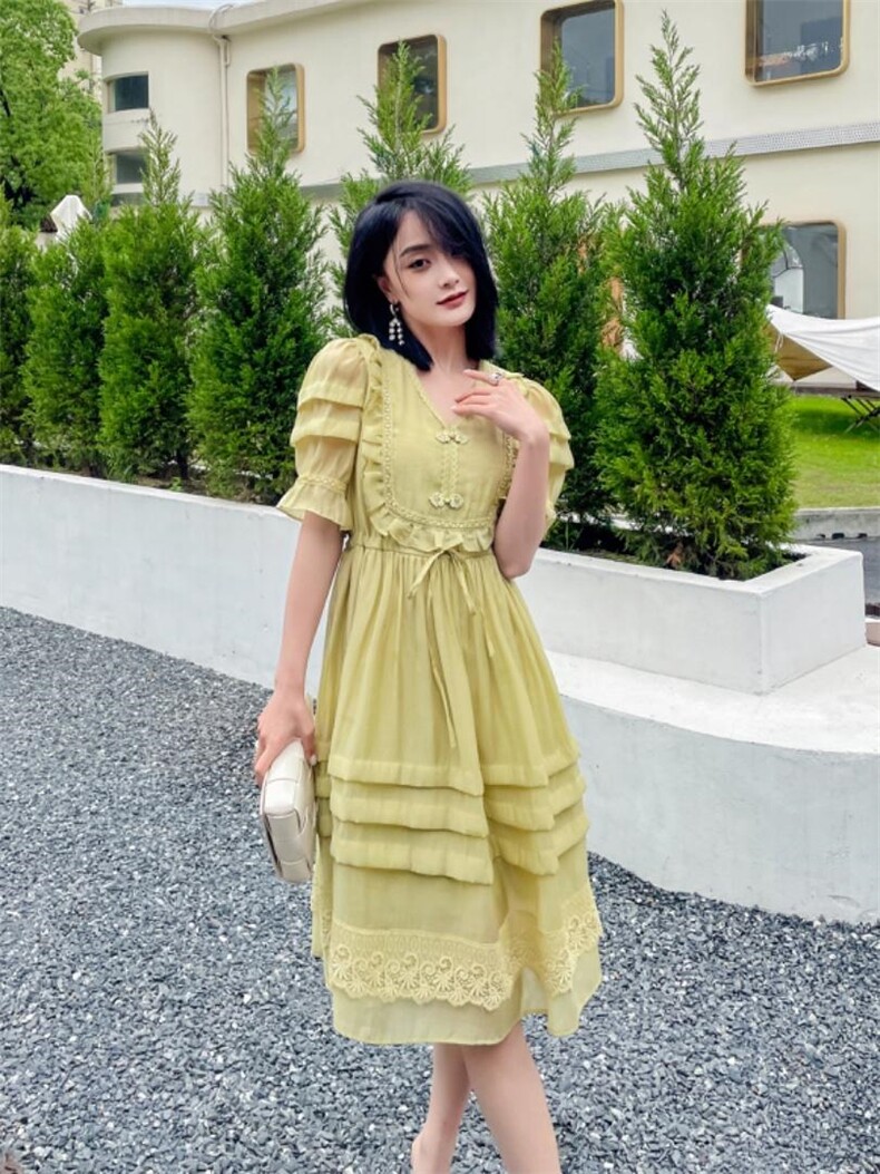 韩版简约时尚连衣裙，女装连衣裙，天使公主