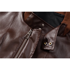 立体白底肩膀民族风大码M-5XL情侣皮衣夹克外套男JK8756P110控149，男装民族服装，星座227-7