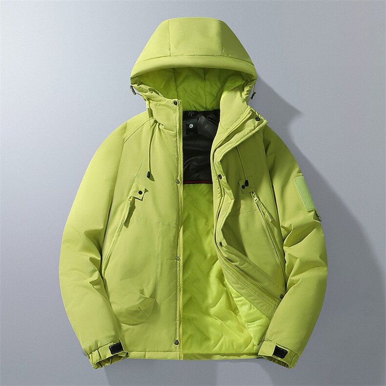 冲锋衣情侣户外登山服石墨烯发热内胆登山服滑雪加厚棉衣J90A-P60,男装夹克,星座1403A