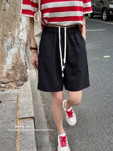 夏季 韩款直筒中裤图片