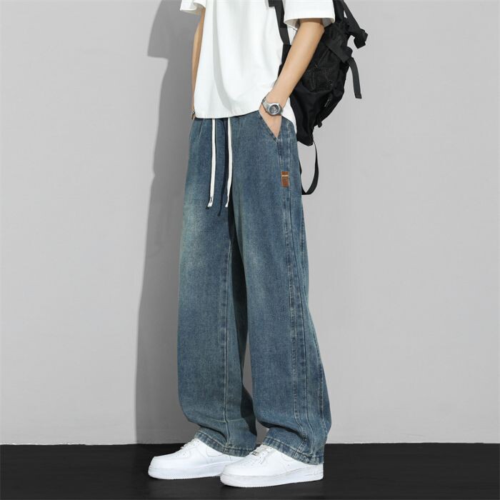 2025秋季新款宽松直筒牛仔裤S-2XL-366-特P36，男装牛仔裤，星座417-1（原电商B245）