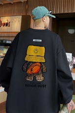 已注册抖音直播高品质重磅菠萝格宽松男卫衣W2026P45，男装卫衣，电商C408(原B339-1)