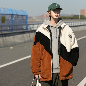 cityboy冬款加绒加厚棉衣羊羔绒棉服外套港风男装MY105P105控138图片