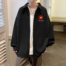 控58加厚加绒衬衫男大码长袖衬衣男外套HC79257-P38加绒款-P48，男装衬衫，电商A040