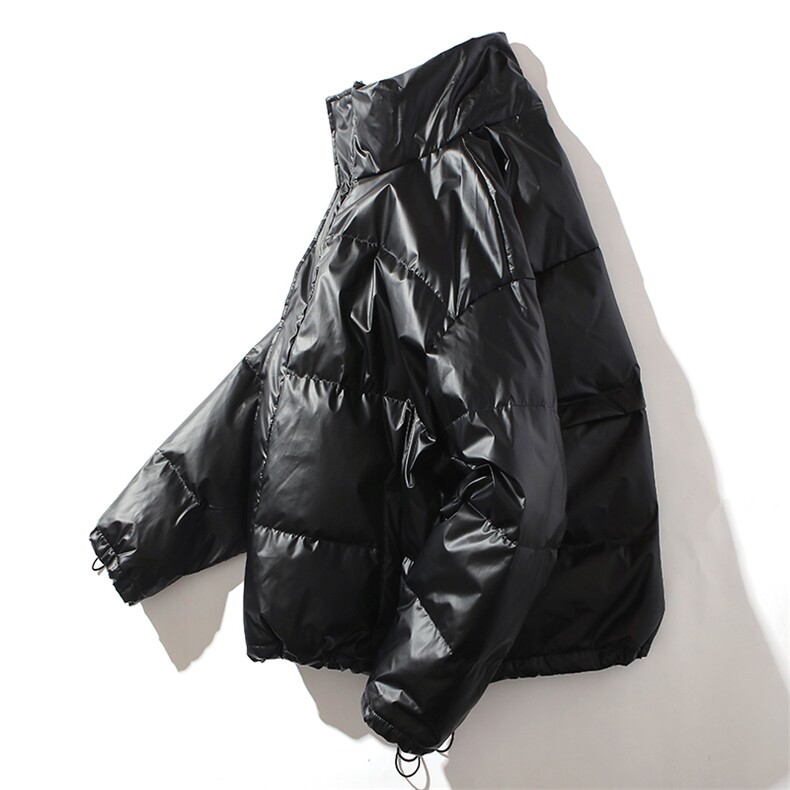 日系白底90白鸭绒连帽短款羽绒服面包服男028/P340(控399）,男装羽绒服,星座1506-1