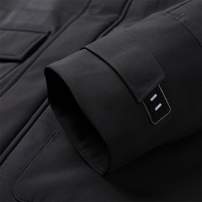 新款羽绒服男连帽冬季中年男士保暖休闲90白鸭绒外套DS2283-P330，男装羽绒服，电商B212（原钱塘6029）