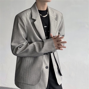 2025秋新款商务单西领小西装休闲西服外套上衣 XZ3102图片