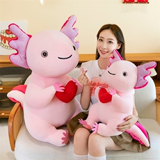 万美毛绒玩具 蝾螈公仔