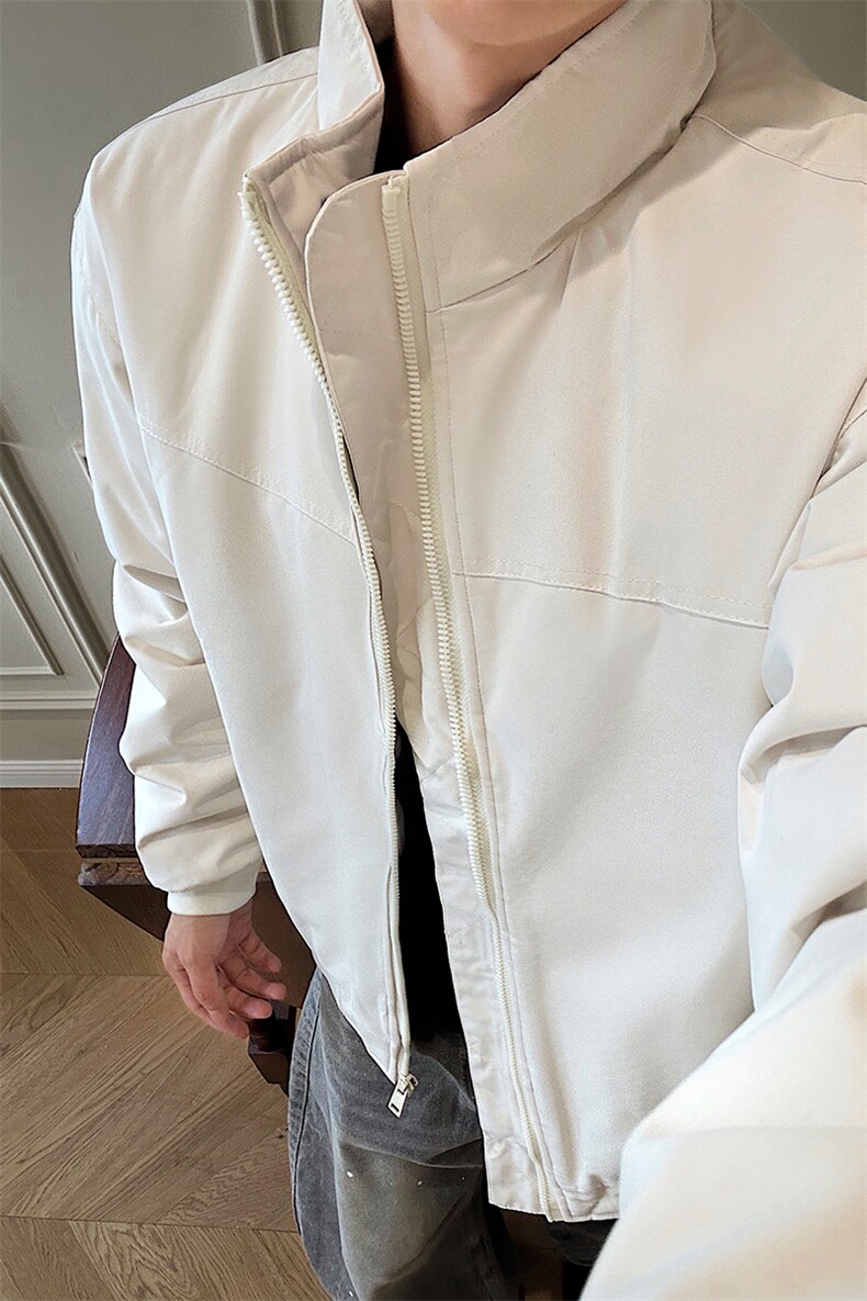 男士冬装棉服加棉厚款教练户外夹克外套硬挺立领棉衣MF3665-特P62,男装夹克,电商B295