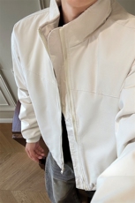 男士冬装棉服加棉厚款教练户外夹克外套硬挺立领棉衣MF3665-特P62，男装夹克，电商B295
