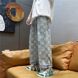 潮流春季牛仔裤男牛仔长裤T274P45图片