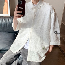 QCS7023七分袖白色