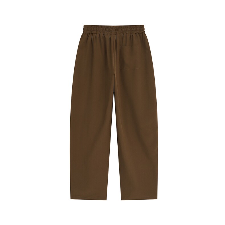 冰丝纯色简约弯刀休闲裤K106平铺92%聚酯纤维8%氨纶(S-2XL)TP24,男装休闲裤,电商A088