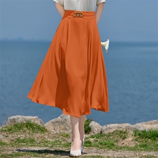 职业裙女夏季2025新款时尚衬衫高端气质显瘦减龄半身裙，女装半身裙，火爆靓佳人