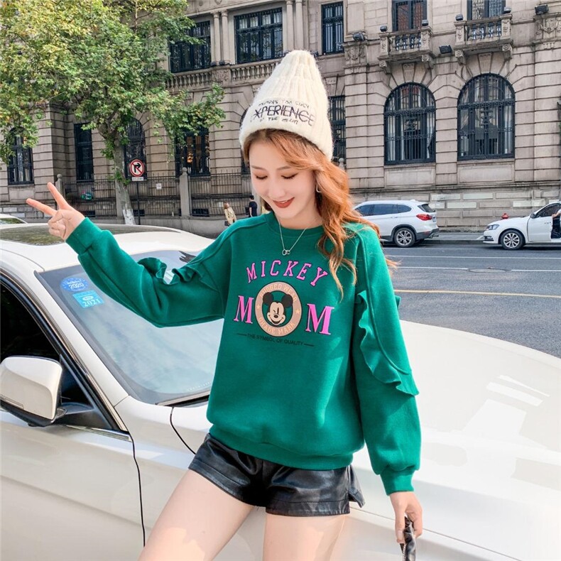 加绒加厚卫衣补单量大，女装卫衣/绒衫，锦绣阁