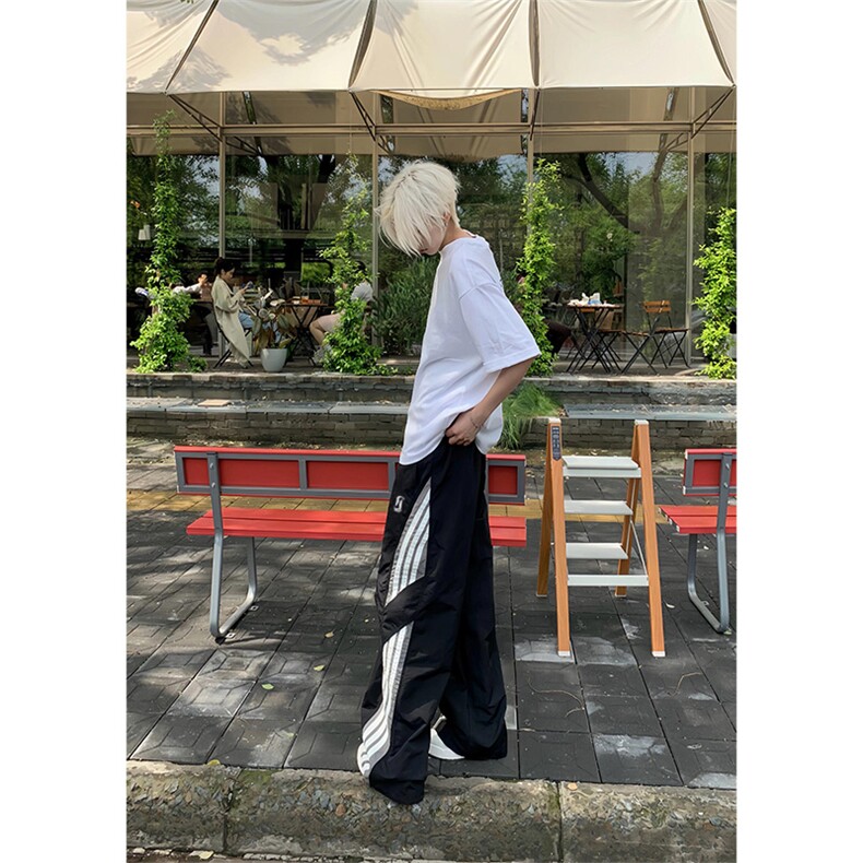 【网图】三条杠条纹速干裤男夏季薄款美式机能冲锋裤LLKZ09-特P45,男装休闲裤,星座1007（原301D）