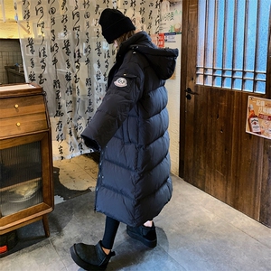 新款已有数据中长款羽绒服宽松90绒295A1622P355控538图片