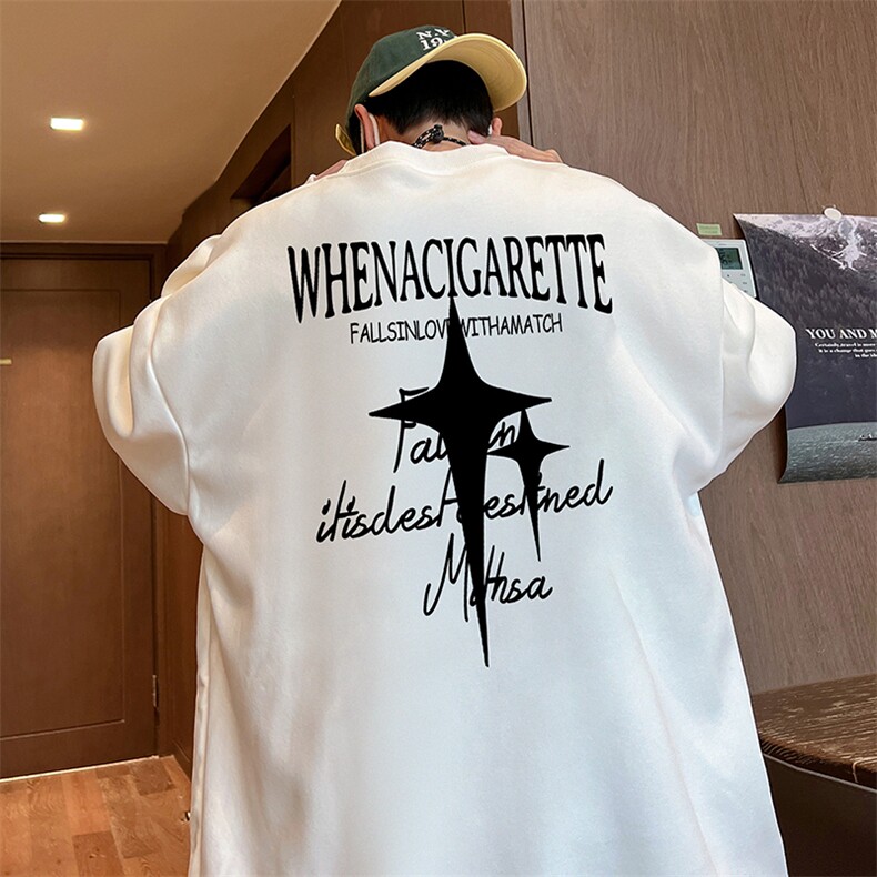 抖音得物供货可提供视频2024春季新款重磅美式卫衣DY5621,男装卫衣,电商A486