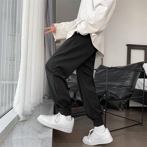 男春季休闲束脚西裤XK054P38图片