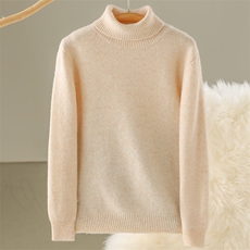 高品质儿童羊毛衫羊毛高领保暖简约百搭黑色经典款，童装儿童羊毛衫，驼铃羊绒