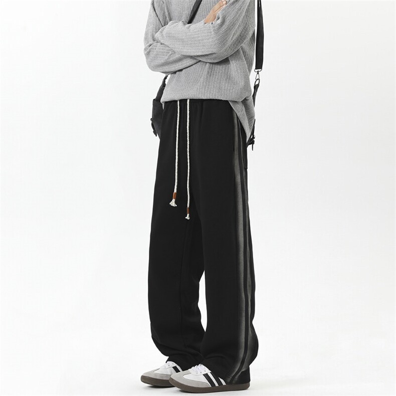 25年春款华棉洗水休闲裤宽松美式休闲裤现货C323-1-C3005-TP48，男装休闲裤，电商C323-1