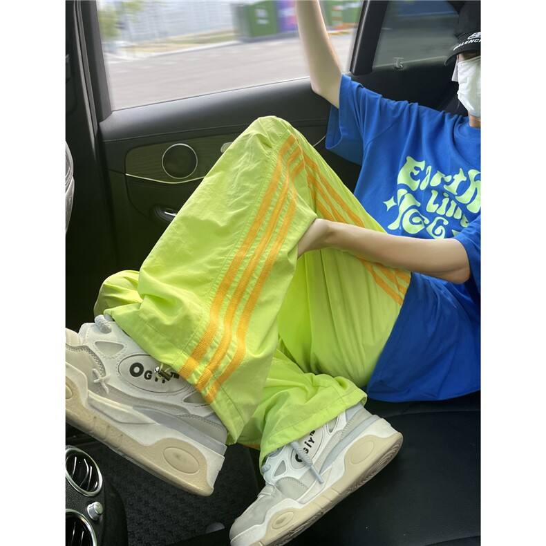 XZ612-K661-P55控75春夏多巴胺糖果色薄款伞兵裤速干裤冰丝裤,男装休闲裤,星座612