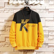 上黑下黄卫衣P30