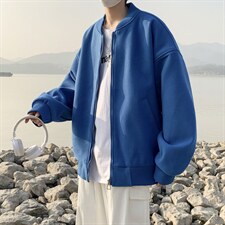 拉链潮流夹克外穿潮男青春流行文艺春季棒球领J1083P50，男装夹克，星座1116-2