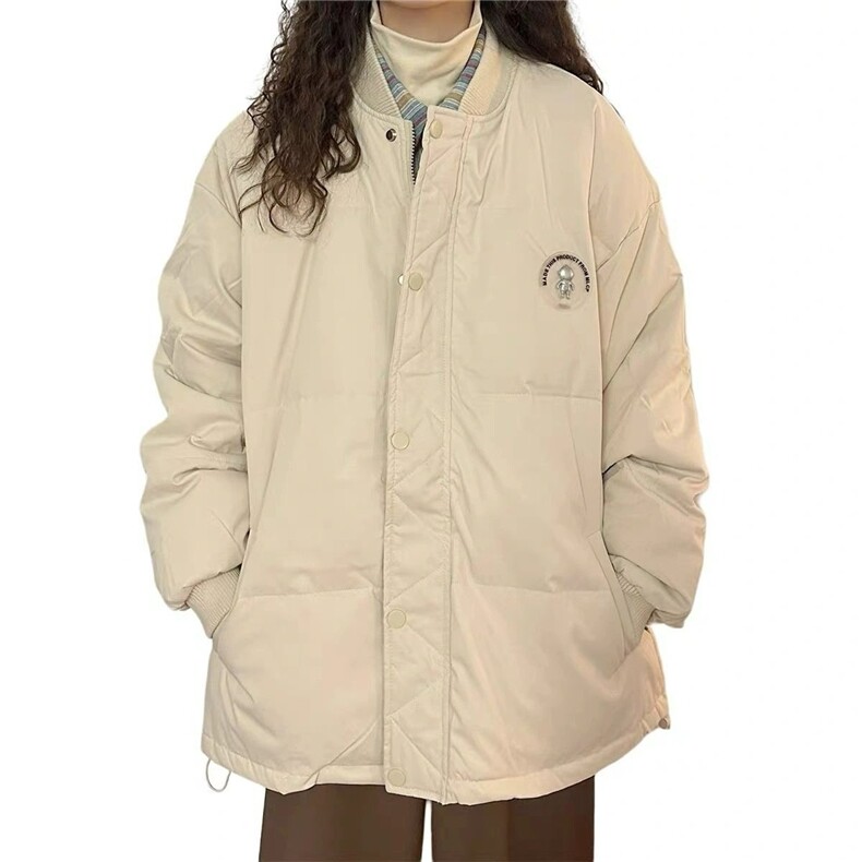 2025年新款冬季棉衣设计感小众棉袄ins棒球棉服外套男女潮JKS535,男装棉衣,星座516A