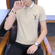 款8028短袖t恤男士韩版上衣服半袖polo衫潮流体恤衫男装薄，男装T恤，电商D310（原电商305）
