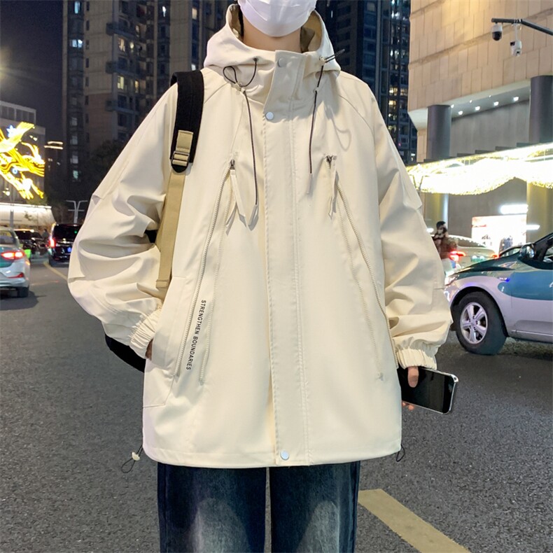 2024春季大码工装连帽夹克冲锋衣外套JK6808-P83控138,男装夹克,星座109