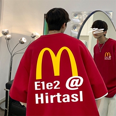 量大优供视频220克美式短袖t恤T2306得物直播有280克品质，男装T恤，电商A486