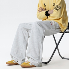 XZ616秋季新款重磅撞色织带拼接刺绣休闲长裤k1003特P40控78，男装休闲裤，星座512A（原616）