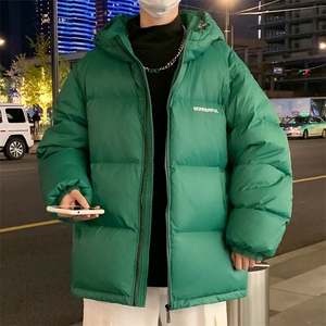 83025-P198控298港风连帽羽绒服男款简约设计感外套户外防寒保暖图片