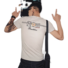 312A-11813-P35新款社会小伙短袖T恤修身潮流男士半袖体恤B，男装T恤，星座312A-5