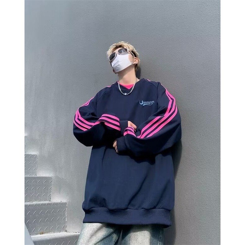 春季新款外套男刺绣卫衣 HW105 P40图片