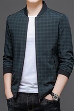 AY8280男士2023年春季新款长袖休闲棒球领夹克外套P78，男装夹克，电商B360