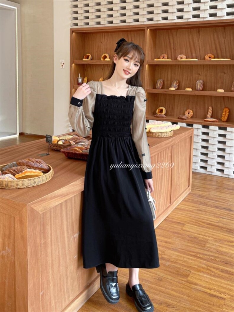 秋季新款连衣裙，女装连衣裙，雨恋依香(1F)