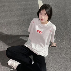 万针全刺绣解构设计260克重磅双纱纯棉高品质美式高街短袖T恤特35图片