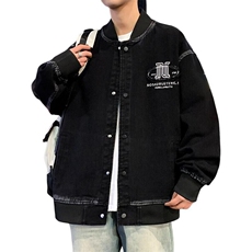 2025春季时尚休闲夹克外套男青少年宽松连帽男，男装夹克，星座1206（原A206）