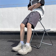 柔软运动男装短裤男士潮牌速干中裤男款五分IK2240-P25，男装牛仔裤，星座1109-3